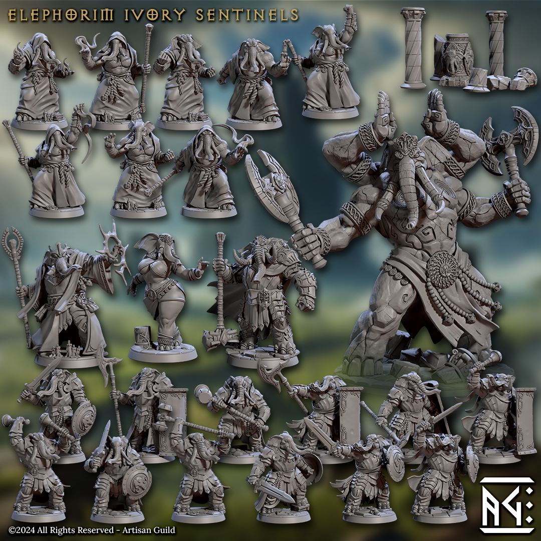 Elephorim Ivory Sentinels