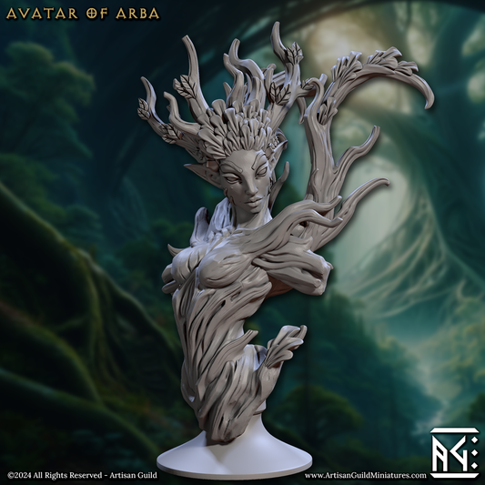 Avatar of Arba | Bust | Barkwraith Spriggans