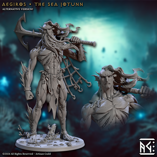 Aegiros - The Sea Jotunn | Mirmidons of the Death-Tide