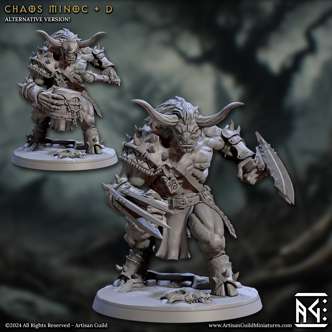 Chaos Minocs (4) | Rise of the Beastmen