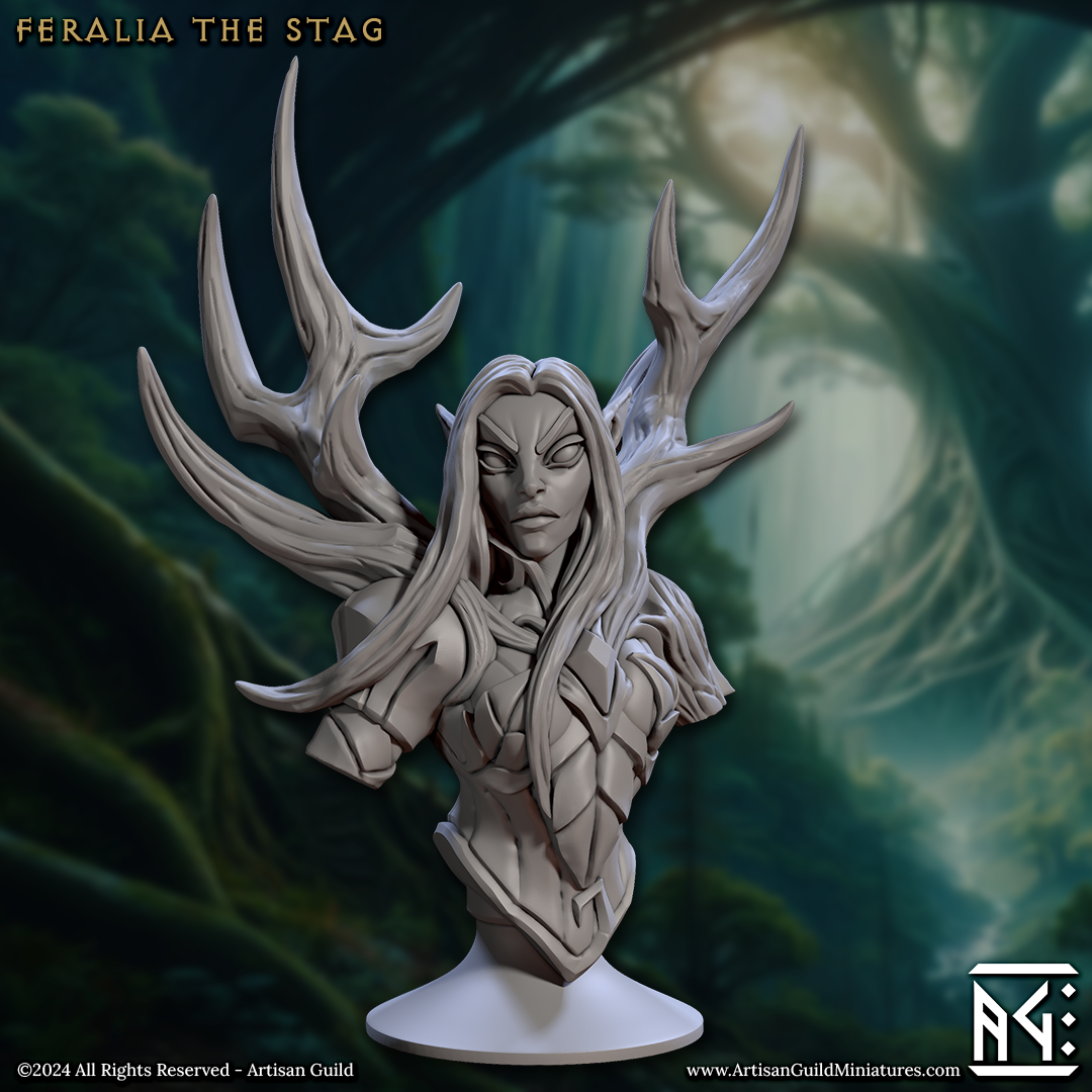 Feralia | Bust | Barkwraith Spriggans