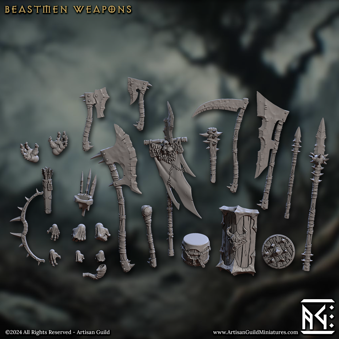 Weapons Pack | Rise of the Beastmen