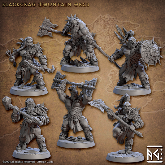 Blackcrag Mountain Orcs (6) | Blackcrag Orcs