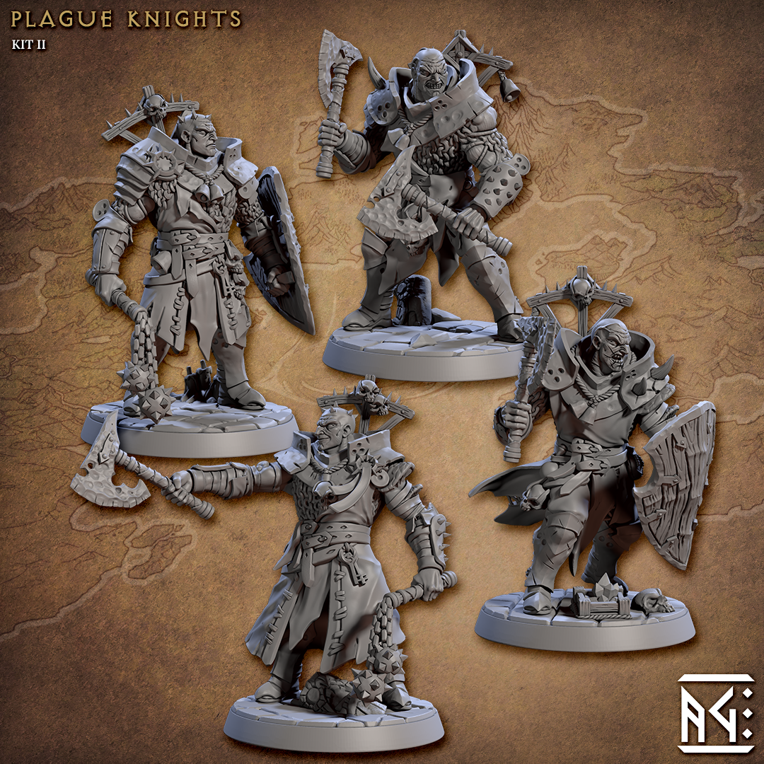 Plague Knights (4) | Rodburg Cultists of Melmora