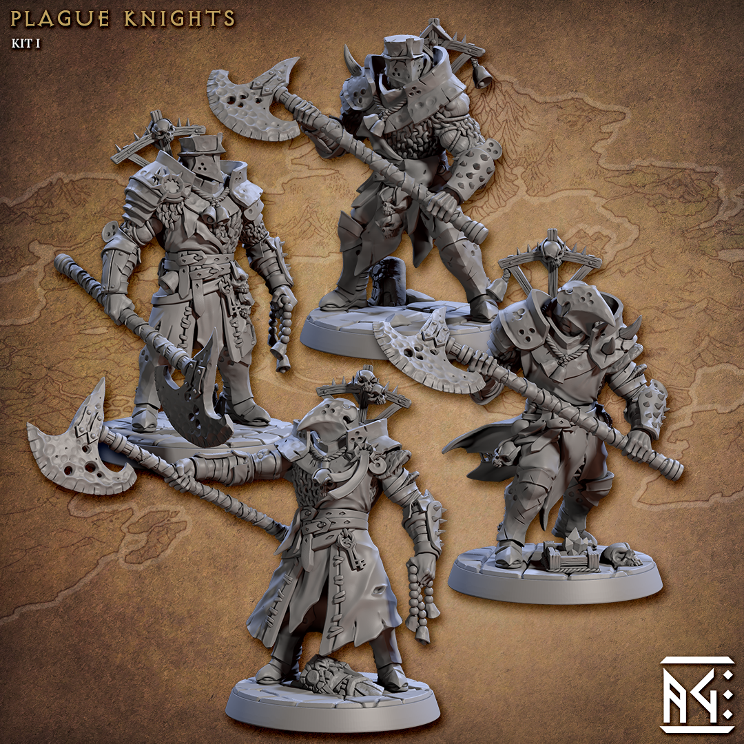 Plague Knights (4) | Rodburg Cultists of Melmora