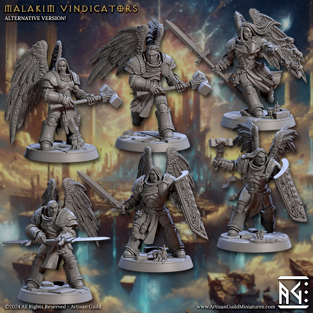 Malakim Vindicators (Set of 6) | Wrath of Malakim