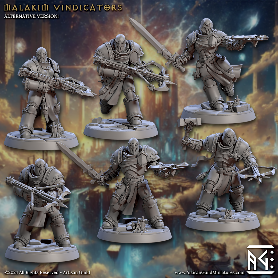 Malakim Vindicators (Set of 6) | Wrath of Malakim