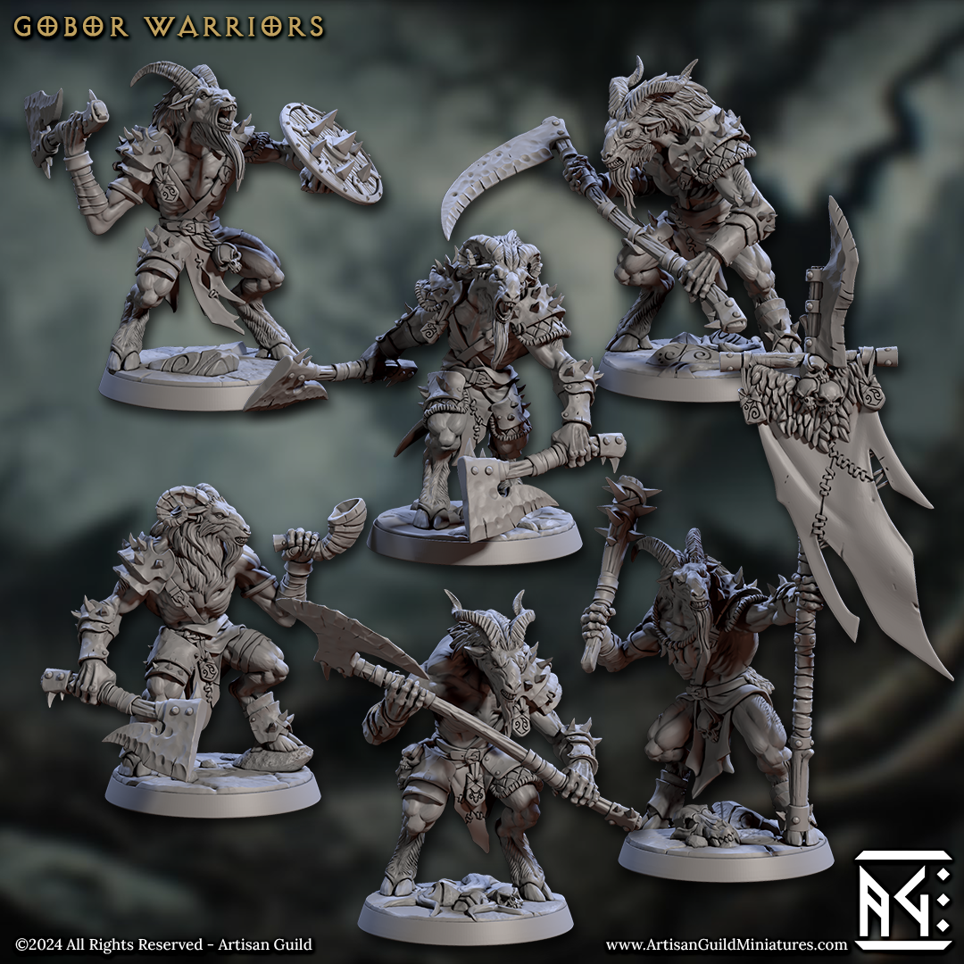 Gobor Warriors (6) | Rise of the Beastmen