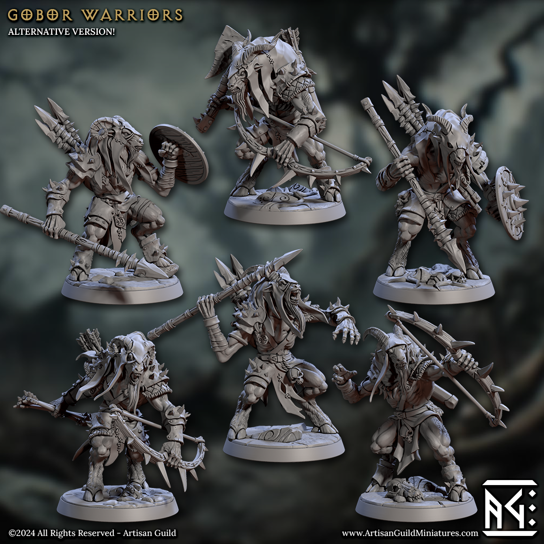 Gobor Warriors (6) | Rise of the Beastmen