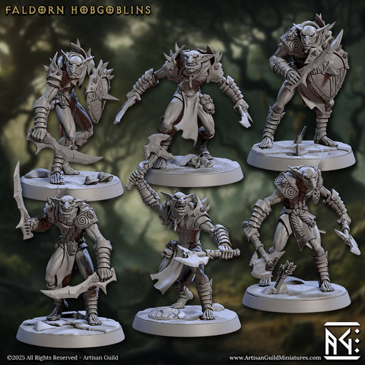 Hobgoblins (Set of 6) | Faldorn Hobgoblins