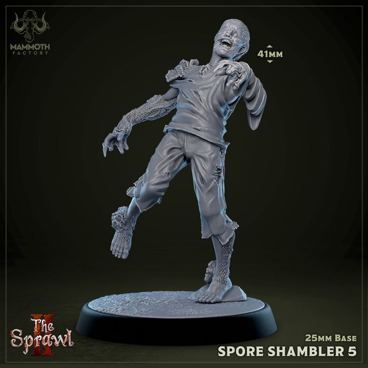 Spore Shamblers (5) | The Sprawl II