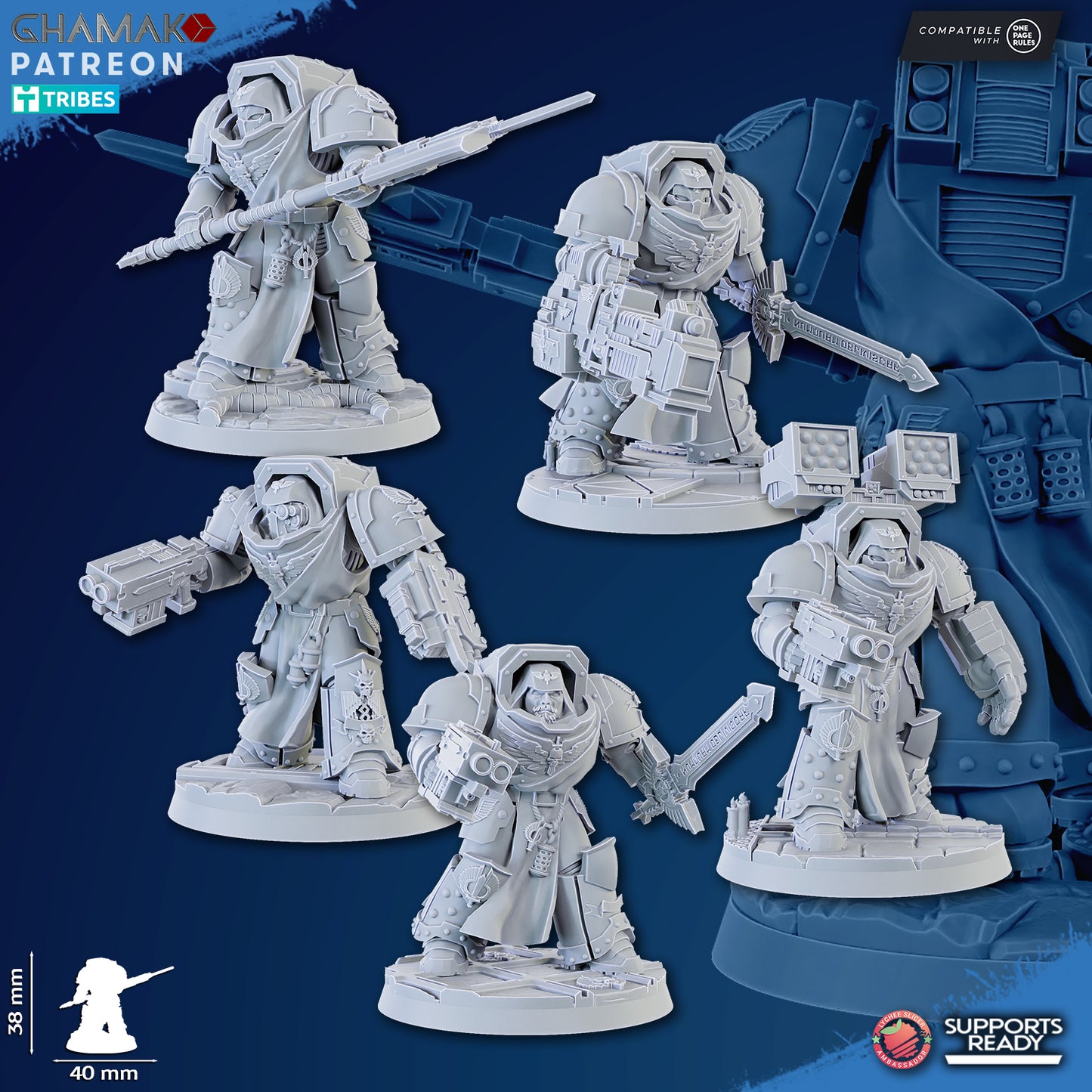 Exterminator Command Squad (5) | Vengeful Angels