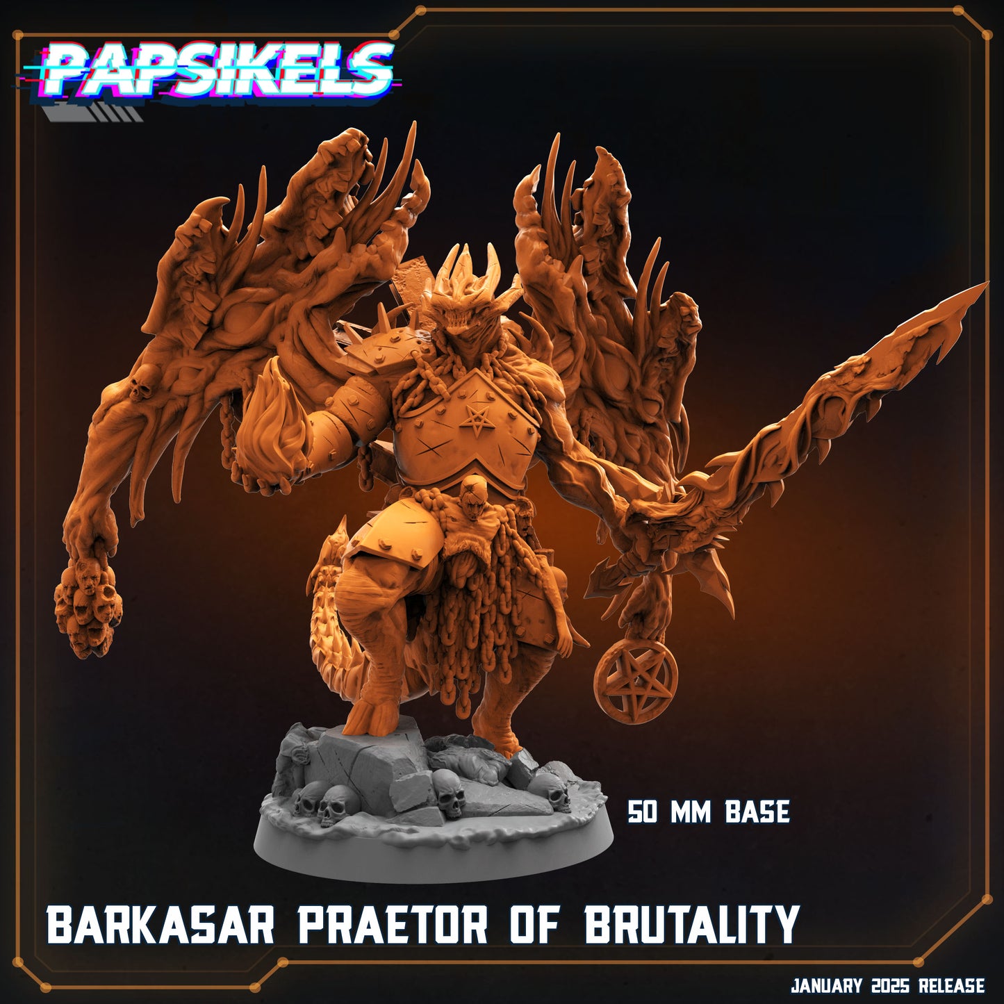 Barkasar - Praetor of Brutality | Trench Crusade