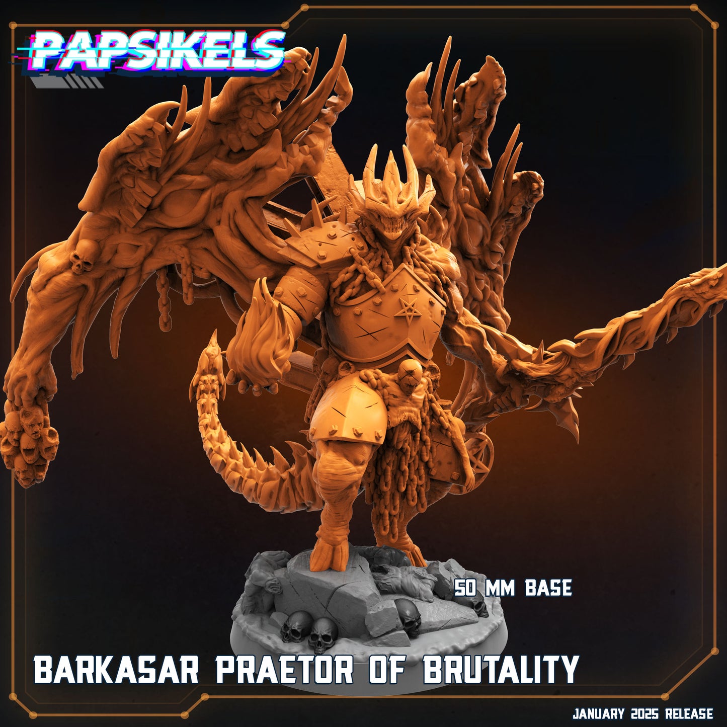 Barkasar - Praetor of Brutality | Trench Crusade