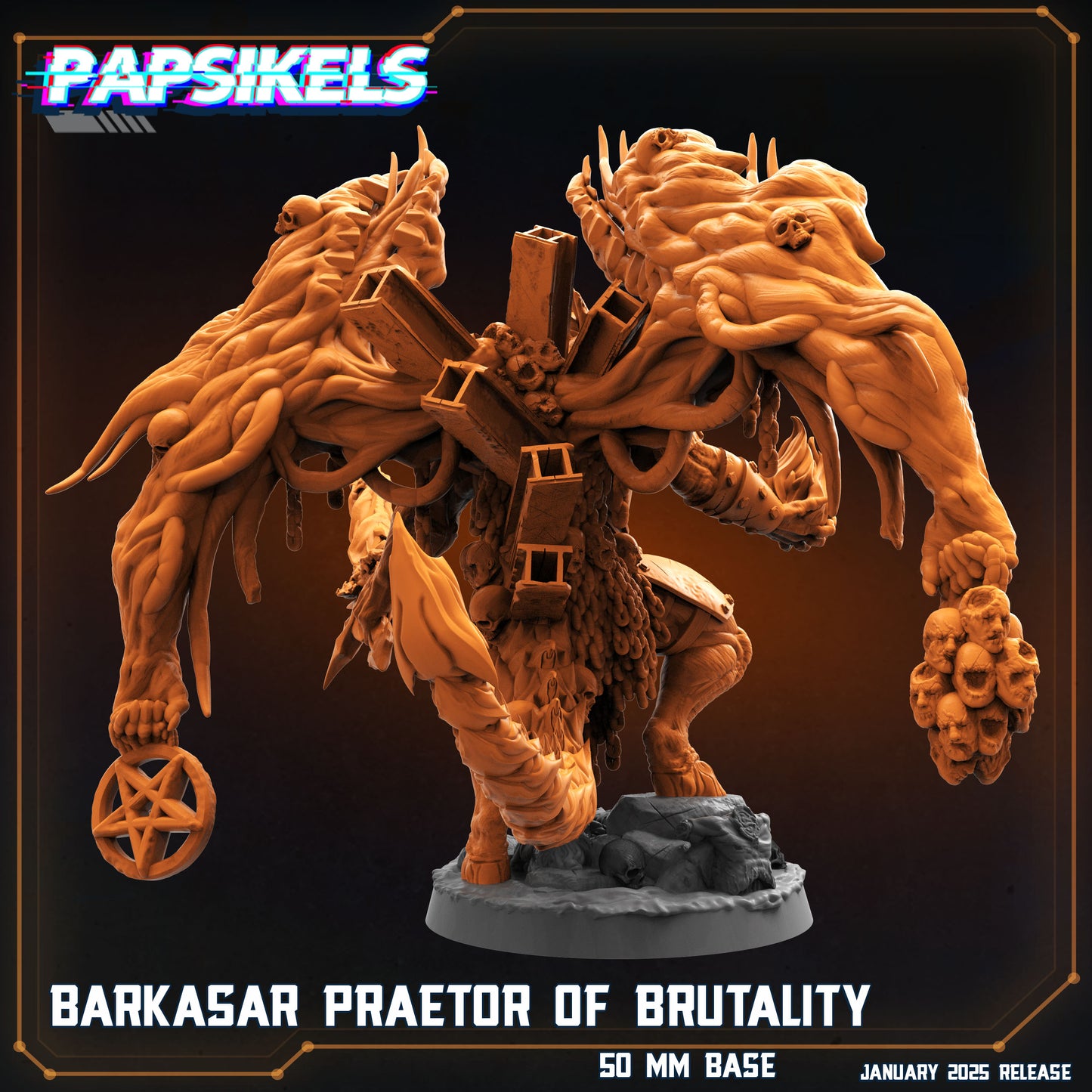 Barkasar - Praetor of Brutality | Trench Crusade