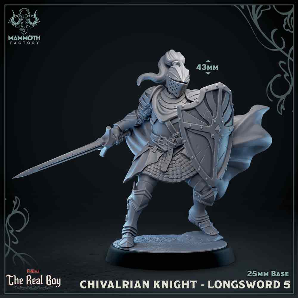 Chivalrian Knight - longsword (Set of 5) | Fateless : The Real Boy