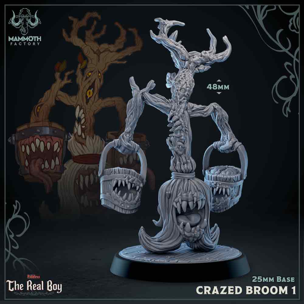 Enchanted Broom (Set of 5) | Fateless : The Real Boy