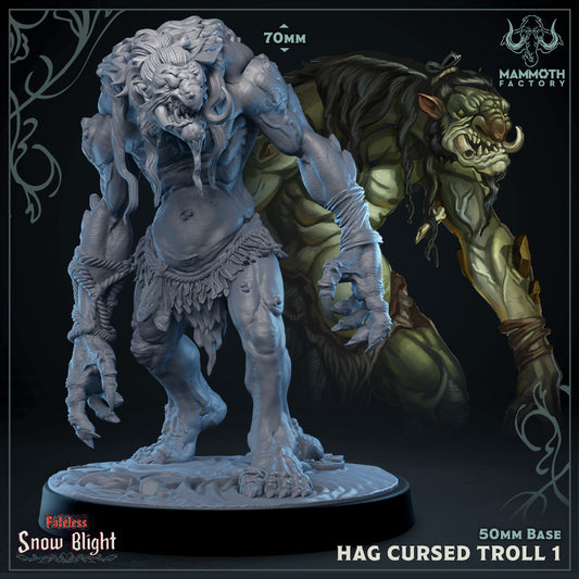 Hag Cursed Trolls (Set of 5) | Fateless : Snow Blight