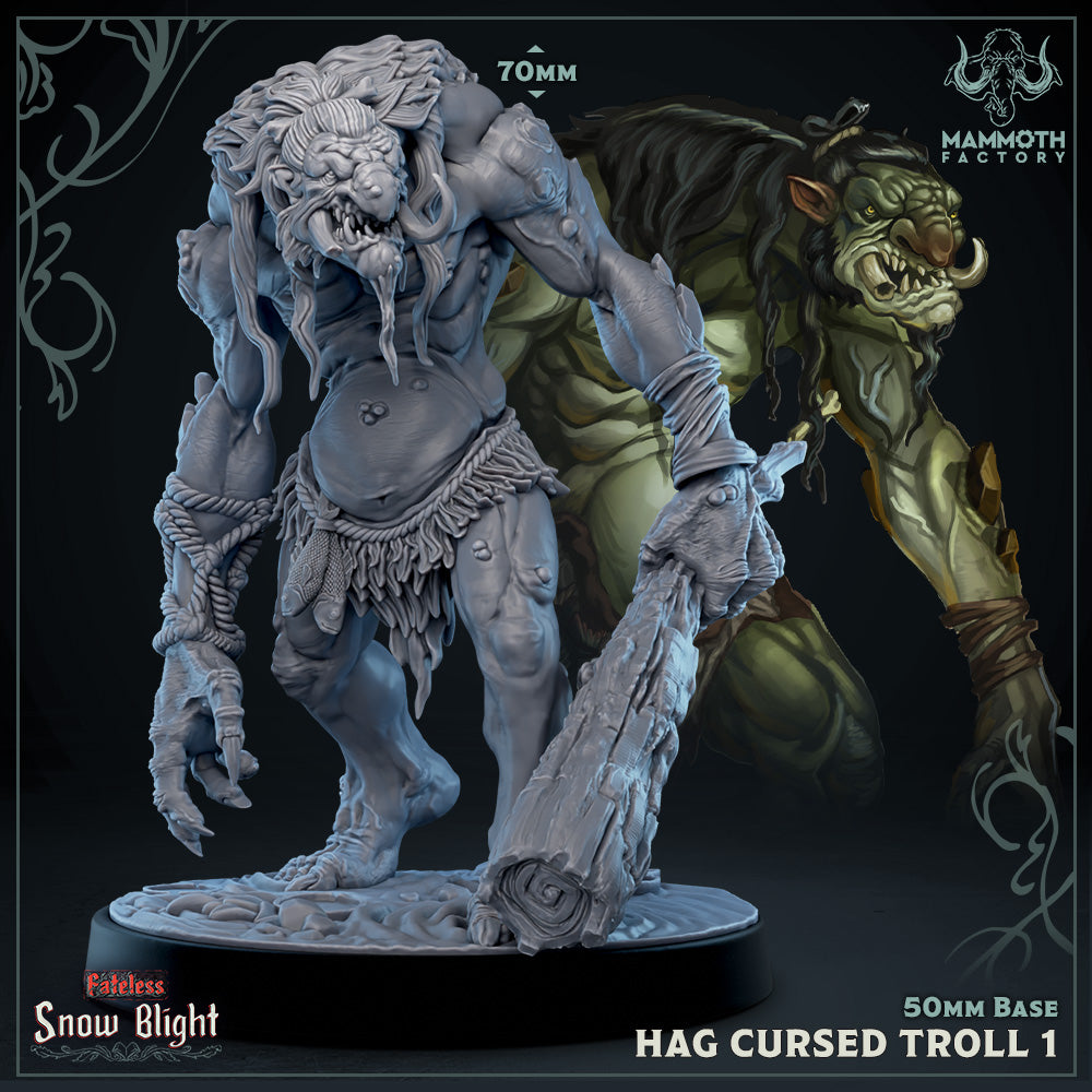 Hag Cursed Trolls (Set of 5) | Fateless : Snow Blight