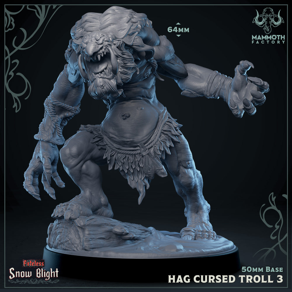 Hag Cursed Trolls (Set of 5) | Fateless : Snow Blight