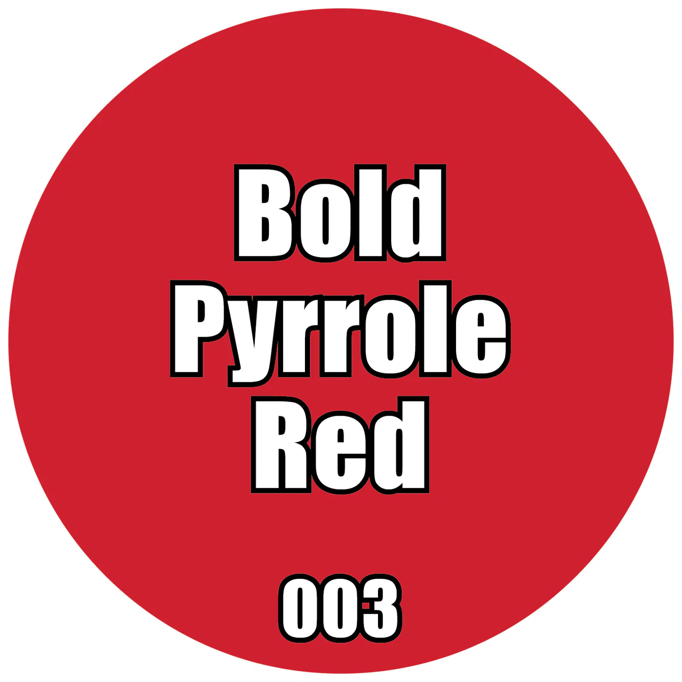 003 - Pro Acryl Bold Pyrrole Red