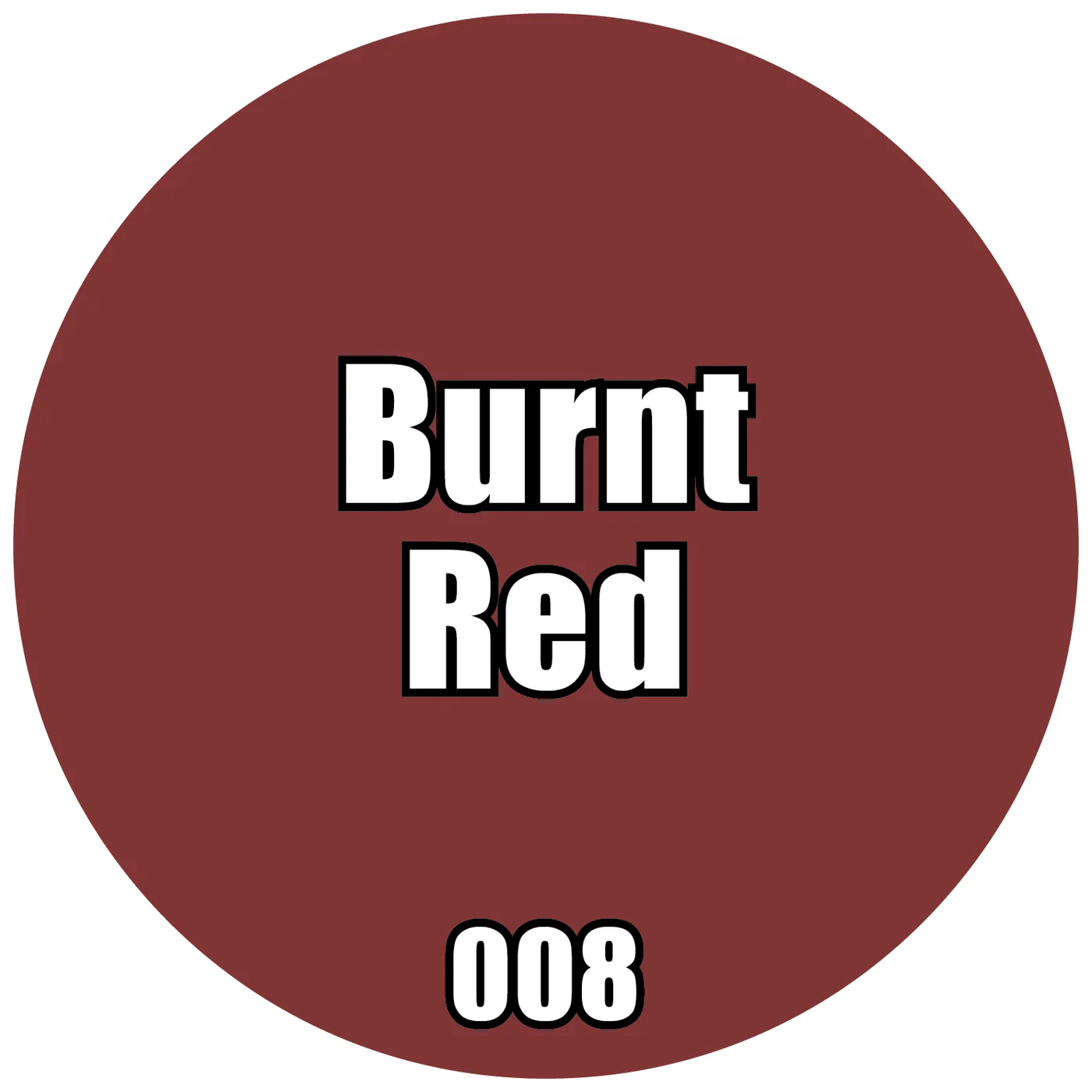 008 - Pro Acryl Burnt Red