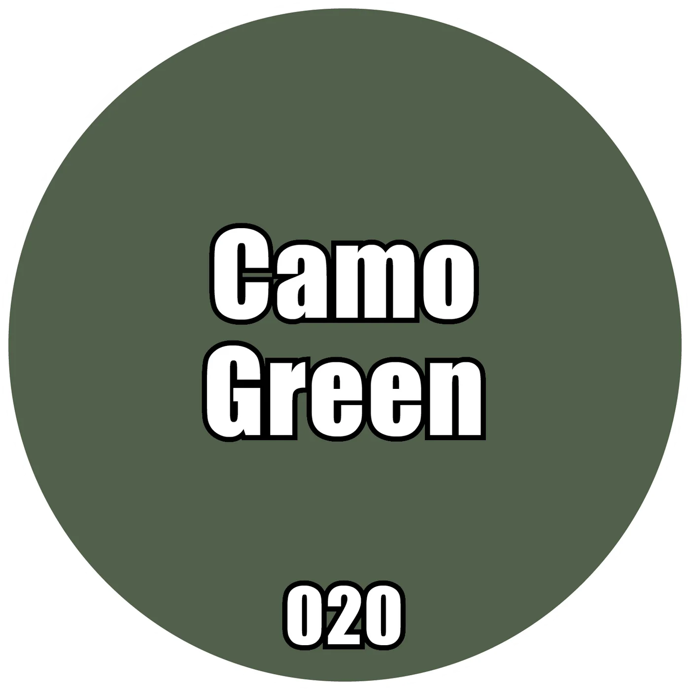 020 - Pro Acryl Camo Vert