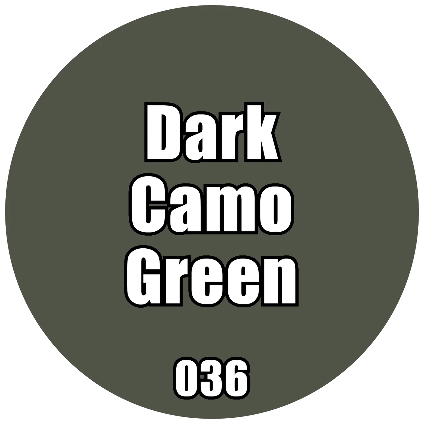 036 - Pro Acryl Dark Camo Green