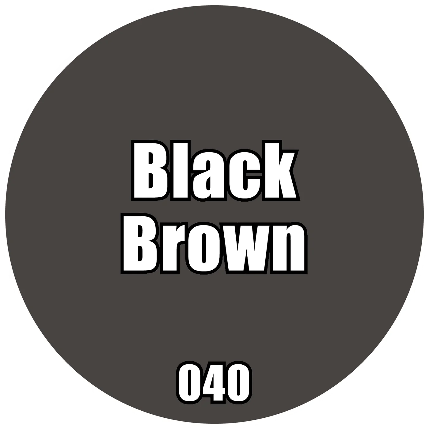 040 - Pro Acryl Black Brown