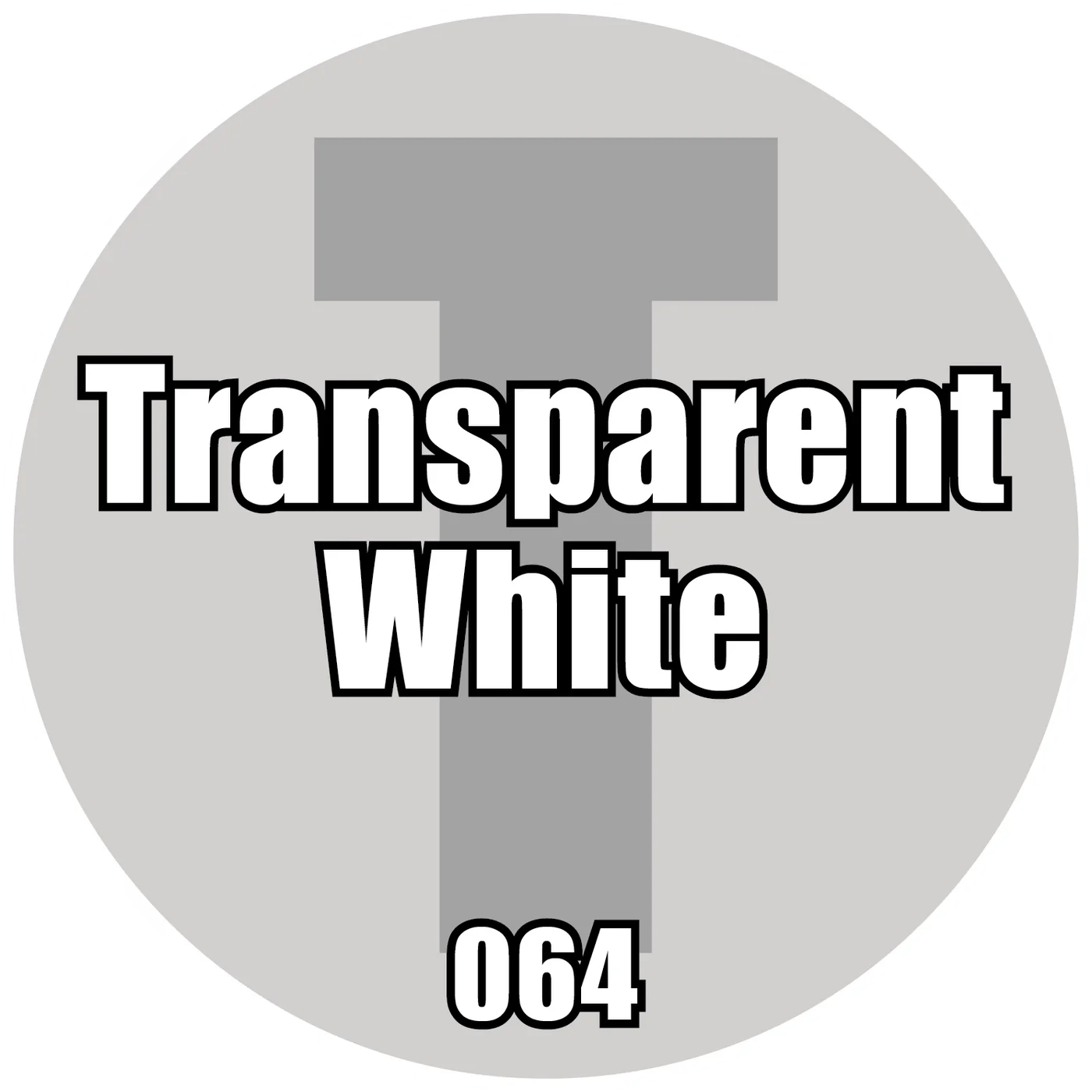 064 - Pro Acryl Transparent White