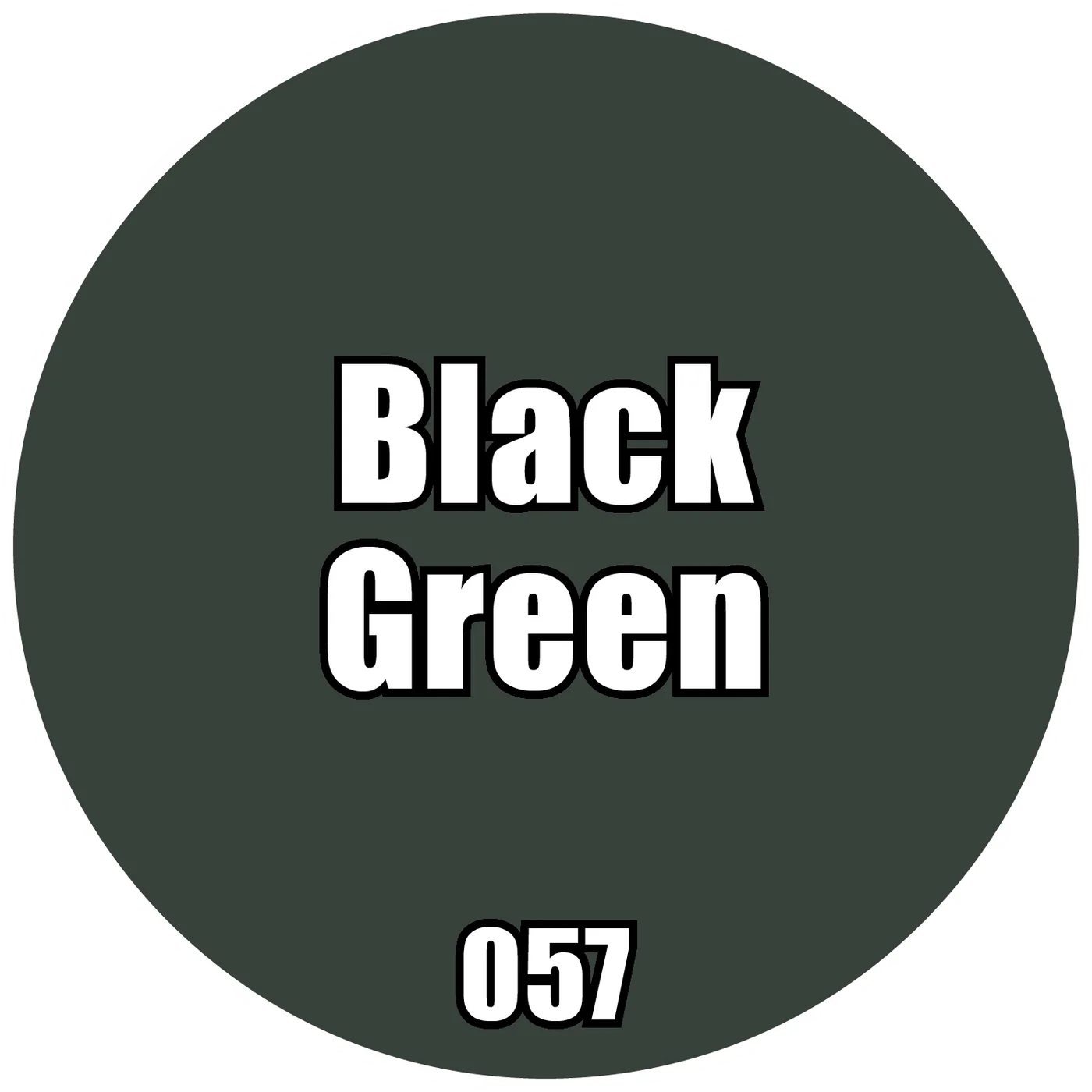 057 - Pro Acryl Black Green