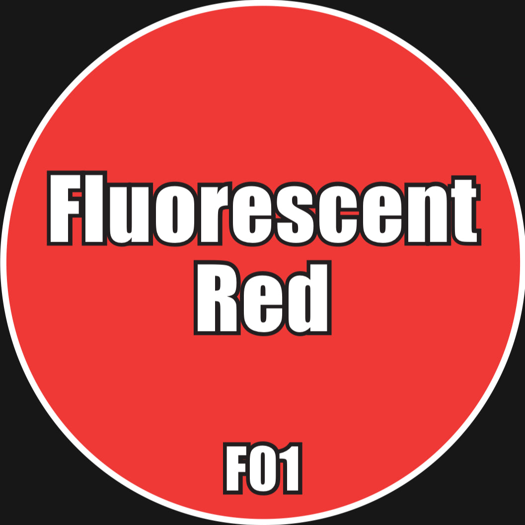 F01 - Pro Acryl Fluorescent Red