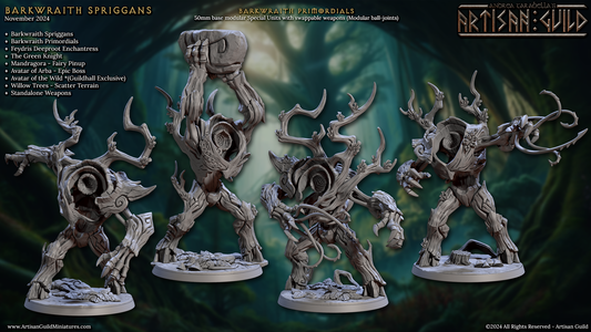 Barkwraith Primordials (4) | Barkwraith Spriggans