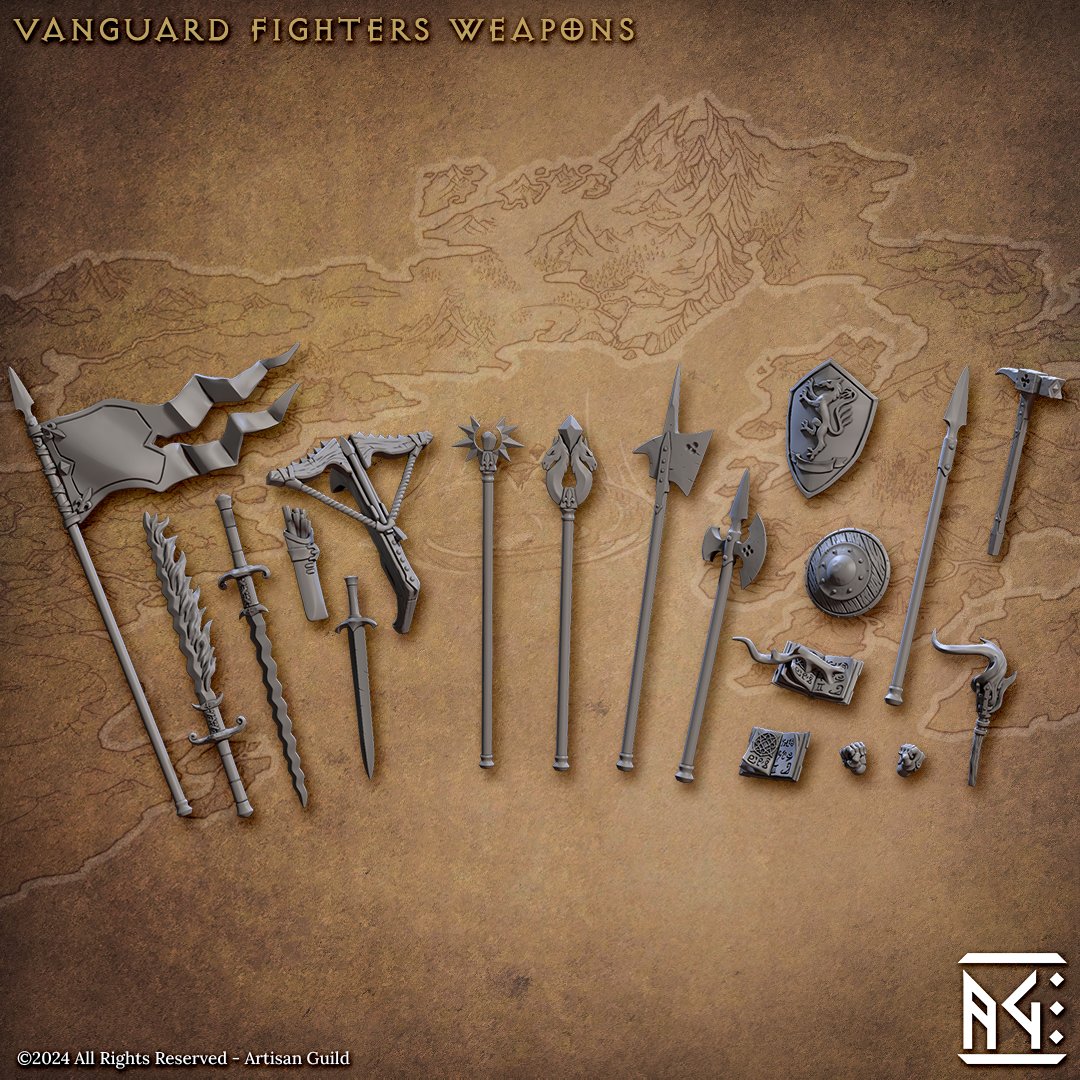 Weapons Pack | Vanguard Fighters Guild