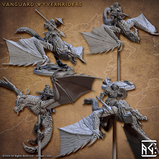 Jinetes Wyvern de vanguardia (4) | Gremio de luchadores de vanguardia 