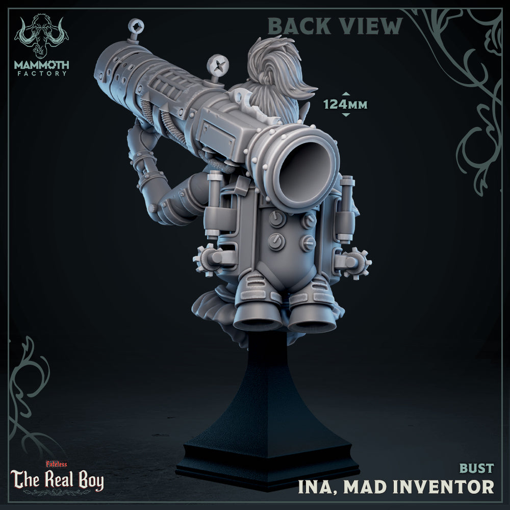 Tina - Mad Inventor | Bust | Fateless : The Real Boy