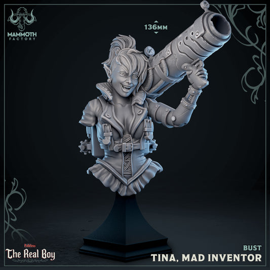 Tina - Mad Inventor | Bust | Fateless : The Real Boy