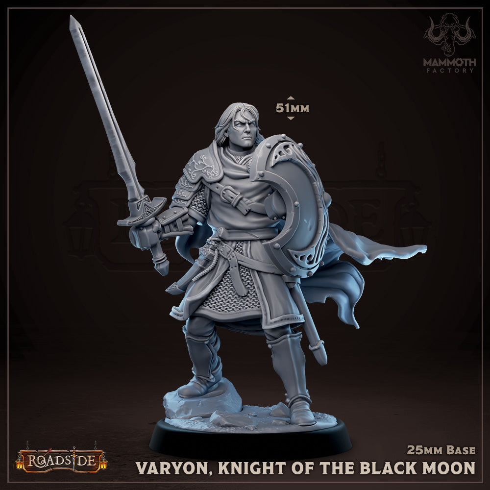 Varyon, Chevalier de la Lune Noire | Bord de la route